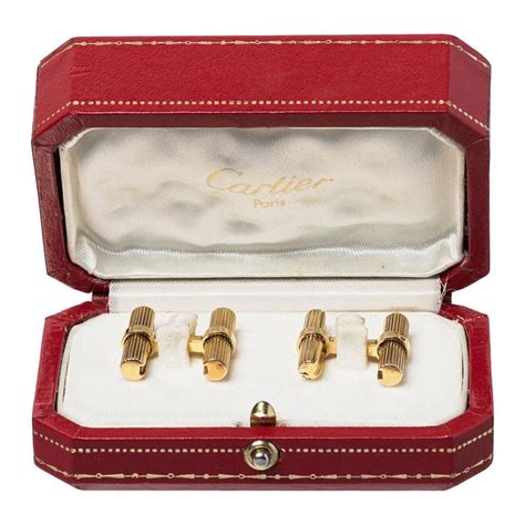 cartier vintage cufflinks